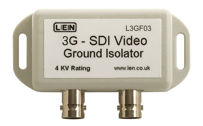 LEN L3GF03 VIDEO-ISOLATOR, galvanische Trenneinheit, 3G SDI, 4000V, medizinisch