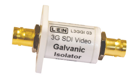 LEN L3GGI03 VIDEO ISOLATOR Galvanischer Video-und Erdungspfad-Isolator, Hochspannung, 3G SD HD SDI