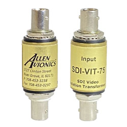 ALLEN AVIONICS SDI-VIT-75 SD VIDEO ISOLATION TRANSFORMER