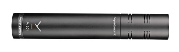 BEYERDYNAMIC M 201 MICROPHONE Dynamic moving-coil, hypercardioid