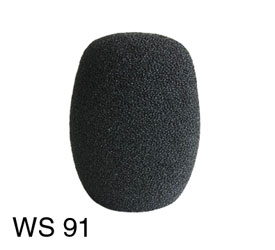 BEYERDYNAMIC WS 91 Foam windshield for MCE58, charcoal-grey