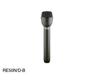 ELECTROVOICE RE50N/D-B MICROPHONE Dynamic, omni, neodymium capsule, black