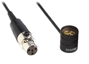 SHURE C122 REPLACEMENT CABLE For MX/WL microphone, 4-pin TA4F termination