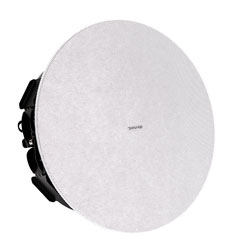 SHURE MXN5W-C LOUDSPEAKER Ceiling, networked, 5.25-inch, white