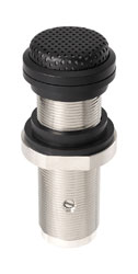 AUDIO-TECHNICA ES945O/XLR MICROPHONE Boundary, through-mount, omni, IPX4, phantom only, black