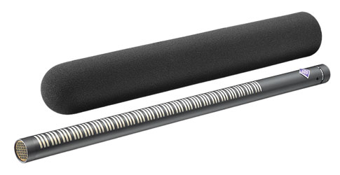 NEUMANN KMR 82i-MT MICROPHONE Shotgun, super-cardioid/lobe, low-cut/treble switching, black
