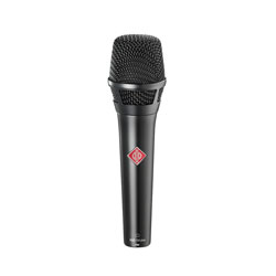 NEUMANN KMS 104 PLUS BK MICROPHONE Vocal, handheld, condenser, cardioid, extended LF, black