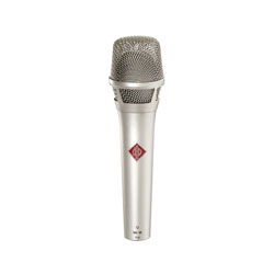 NEUMANN KMS 105 MICROPHONE Vocal, handheld, condenser, supercardioid, nickel