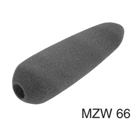 SENNHEISER MZW 66 WINDSHIELD For K 6 / K6-P with ME 66 microphone, foam