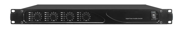 ADS DA4250 POWER AMPLIFIER 4x 250W, 70/100V output, 1U rackmount