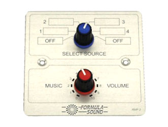 FORMULA SOUND RMP2 REMOTE CONTROL Select and volume, for ZMR-243 zone mixer