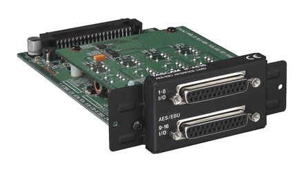 TASCAM IF-AE16 INTERFACE CARD 16-channel AES/EBU, for DA6400