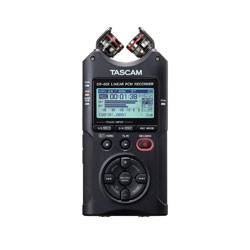 TASCAM DR-40X PORTABLE RECORDER 4-Channel WAV/MP3, SD/SDHC/SDXC, mic/line in, AB-X-Y cardi mic