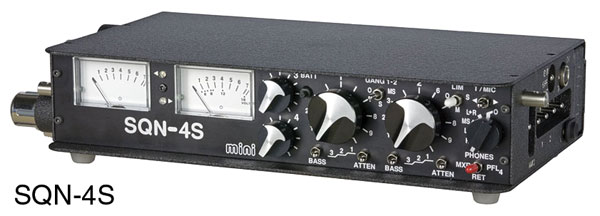 SQN SQN-4S MINI MIXER Stereo, MS, 4 channel, portable, peak meters