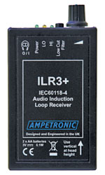 AMPETRONIC ILR3+ Loop receiver, LED status