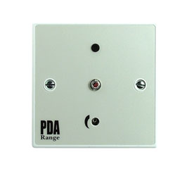 SIGNET APJ OUTREACH PLATE Input, single gang, 3.5mm jack socket, microphone level