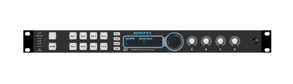 SONIFEX AVN-MPTR TECHNICIAN REMOTE AES67 AoIP, 10x GPIO ports, GPO enable buttons, rack mounting