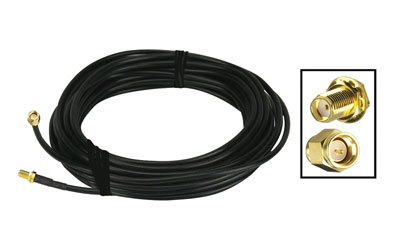 SONIFEX AVN-GPS05E GPS RECEIVER Extension cable, male SMA to female SMA, 5m