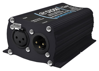 SONIFEX AVN-DIO06 AUDIO INTERFACE Dante, PoE powered, Dante to stereo AES3 XLR in/out