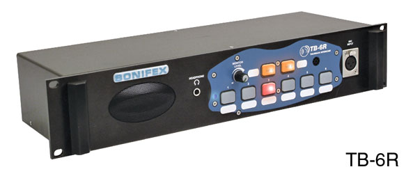 SONIFEX TB-6R Intercom, rackmount, 6-way