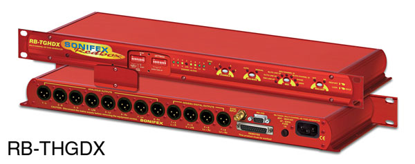 SONIFEX RB-TGHDX TONE GENERATOR Eight-channel HD, 8x analogue XLR and 8x AES XLR outputs