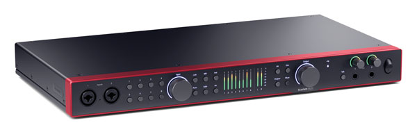 FOCUSRITE SCARLETT 18i20 4TH GEN AUDIO INTERFACE 18x20, USB-C, 8x mic preamps