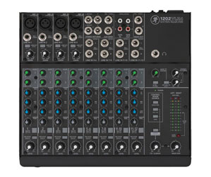 MACKIE 1202VLZ4 MIXER 12-Channel, 4x mono mic/line, 4x stereo in