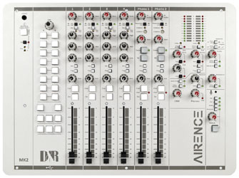 D&R AIRENCE-USB BROADCAST MIXER 4x XLR mic in, 4x RCA stereo in, 4x USB I/O, 2x VoIP