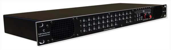 GLENSOUND BELLA 32 CONFIDENCE MONITOR 34-input, 2 loudspeakers, Dante/AES57, 1U rackmount