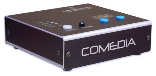 GLENSOUND COMEDIA-VS POWER AMPLIFIER 10watts, 4-input, extended local control, Dante/AES67