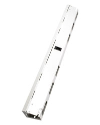 LANDE CABLE MANAGEMENT PANEL Vertical, Solid, for 800w ES362, ES462 rack, 26U, grey (pair)