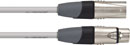 CANFORD CONNECT CABLE XLR3F-XLR3M-HST-0.5m, Grey