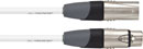 CANFORD CONNECT CABLE XLR3F-XLR3M-HST-0.5m, White