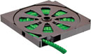 CABLE MARKERS PTV+45.5, green (reel of 500)