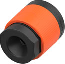 NEUTRIK XXS-3 CABLE GLAND For NL2FXX-W-S and NL4FXX-W-S, orange