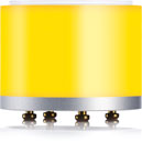 YELLOWTEC litt 50/35 YELLOW LED COLOUR SEGMENT 51mm diameter, 35mm height, silver/yellow