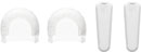 SHURE AMV-LAV-WS/W-KIT WINDSCREEN KIT For MoveMic lavalier mic, white (pack of 2)