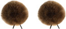 BUBBLEBEE TWIN WINDBUBBLES WINDSHIELDS Size 3, 40mm opening, brown (pack of 2)