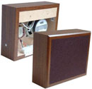 ADS KESTREL 4 PLUS LOUDSPEAKER Cabinet, wall fix, 0.125-4W taps, teak