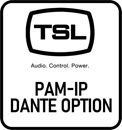 TSL PAM-IP-DANTE-OPTION For PAM1-IP-3G/PAM2-IP-3G, Dante