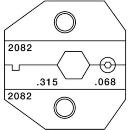 PALADIN 2082 DIE SET For Belden 1694A (8.00mm, 1.72mm cavities)