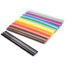 RETROFIT CABLE MARKERS PC60 Set 0-9, colour coded