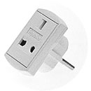 UK/EURO MAINS PLUG ADAPTER