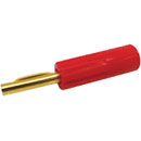 DELTRON 580 4mm STANDARD PLUG Gold, red