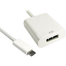 ADAPTER USB Type C male - Displayport female, 15cm