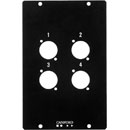 CANFORD STAGE/WALLBOX Top plate, 4 holes for type A