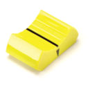 PENNY AND GILES PG16 FADER KNOB 16mm wide, for 18.6x1.7mm arm, yellow