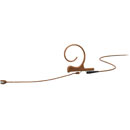 DPA 4188 CORE MICROPHONE Earset, slim, directional, single-ear, 100mm boom, brown, MicroDot