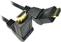 HDMI CABLES - High speed with Ethernet - Swivel connectors