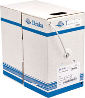 DRAKA CAT5E DATA CABLE Solid conductor - Low fire hazard